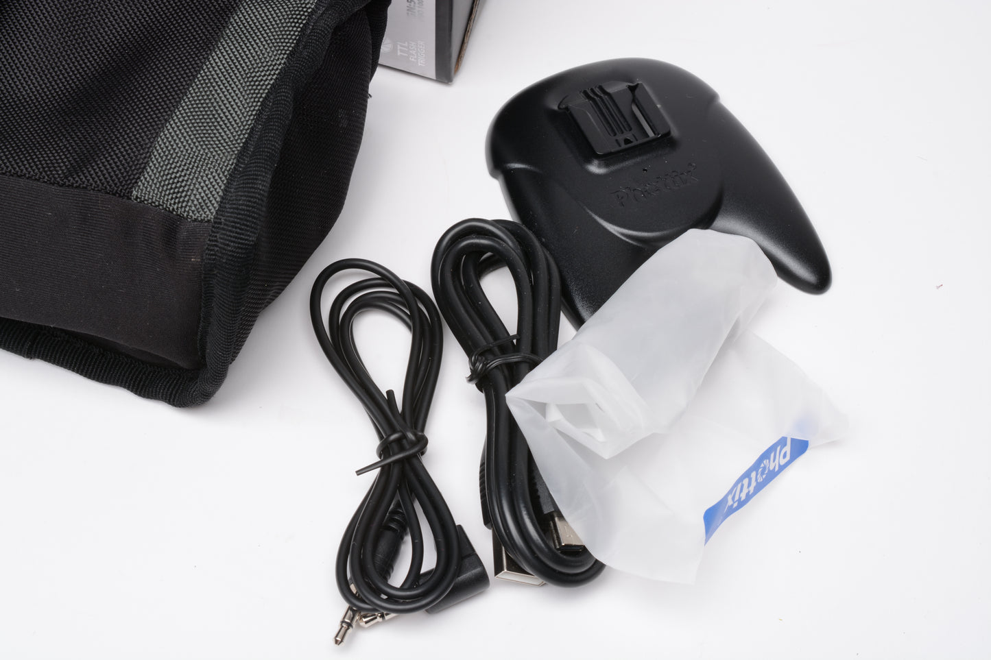 Phottix Mitros+ TTL Flash for Nikon, case, stand, diffuser, Boxed, Mint-