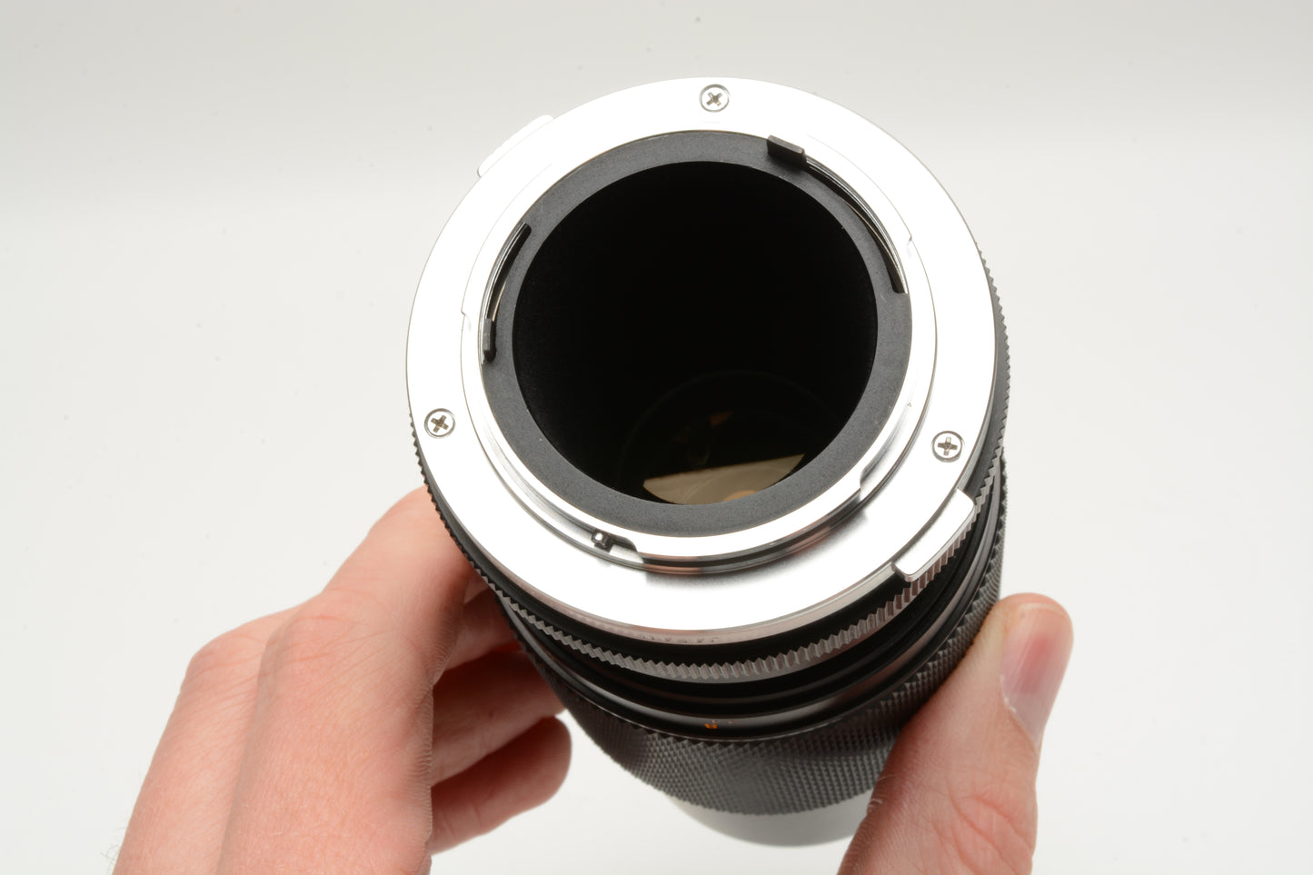 Olympus OM Zuiko 100-200mm f5 Telephoto zoom lens, Caps + UV