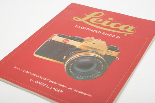 Leica Illustrated Guide III book by Lager, 96 pages, clean