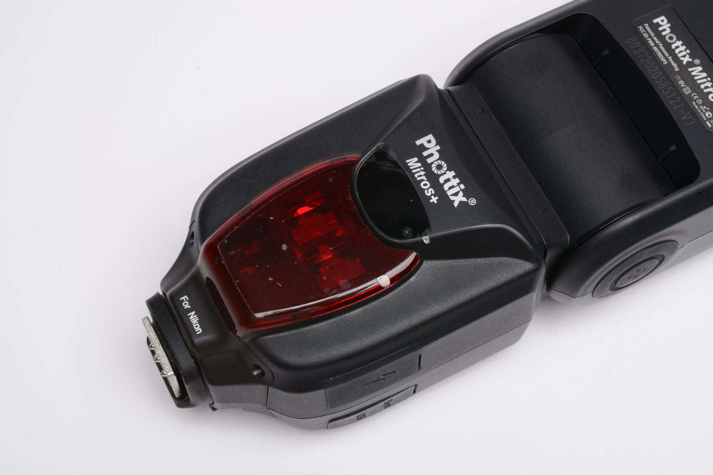 Phottix Mitros+ TTL Flash for Nikon, case, stand, diffuser, Boxed, Mint-