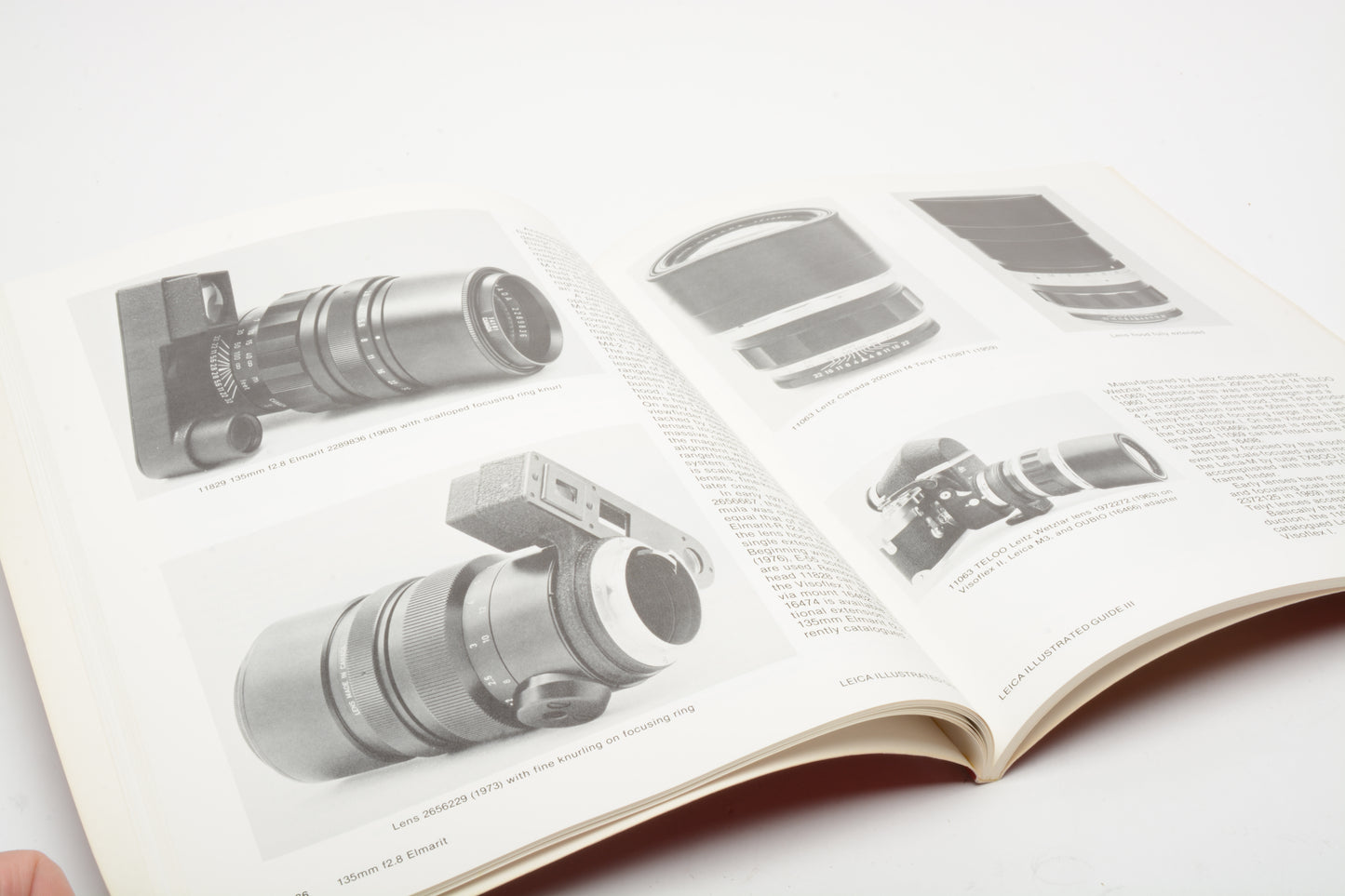 Leica Illustrated Guide III book by Lager, 96 pages, clean