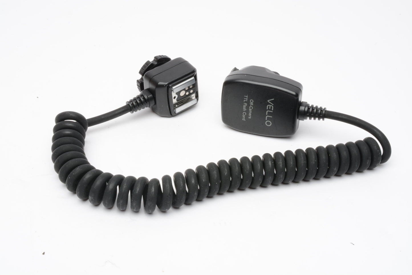 Vello Canon TTL off camera coiled flash cable, NIB
