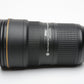 Nikon AF-S Nikkor 24-70mm f2.8E ED VR N zoom lens, USA Version, hood+caps