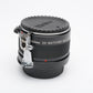 Vivitar 70-105mm f3.8 Close Focusing lens w/matched 2X multiplier for Nikon AI +UV