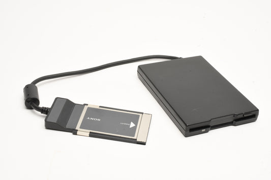Sony FA-P1 External Floppy Disk Drive With PCMCIA Adapter