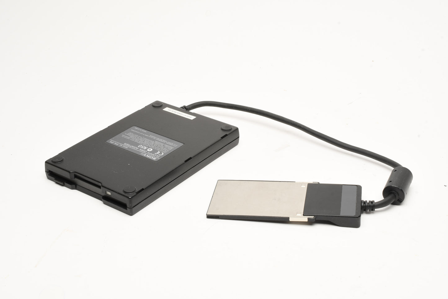 Sony FA-P1 External Floppy Disk Drive With PCMCIA Adapter