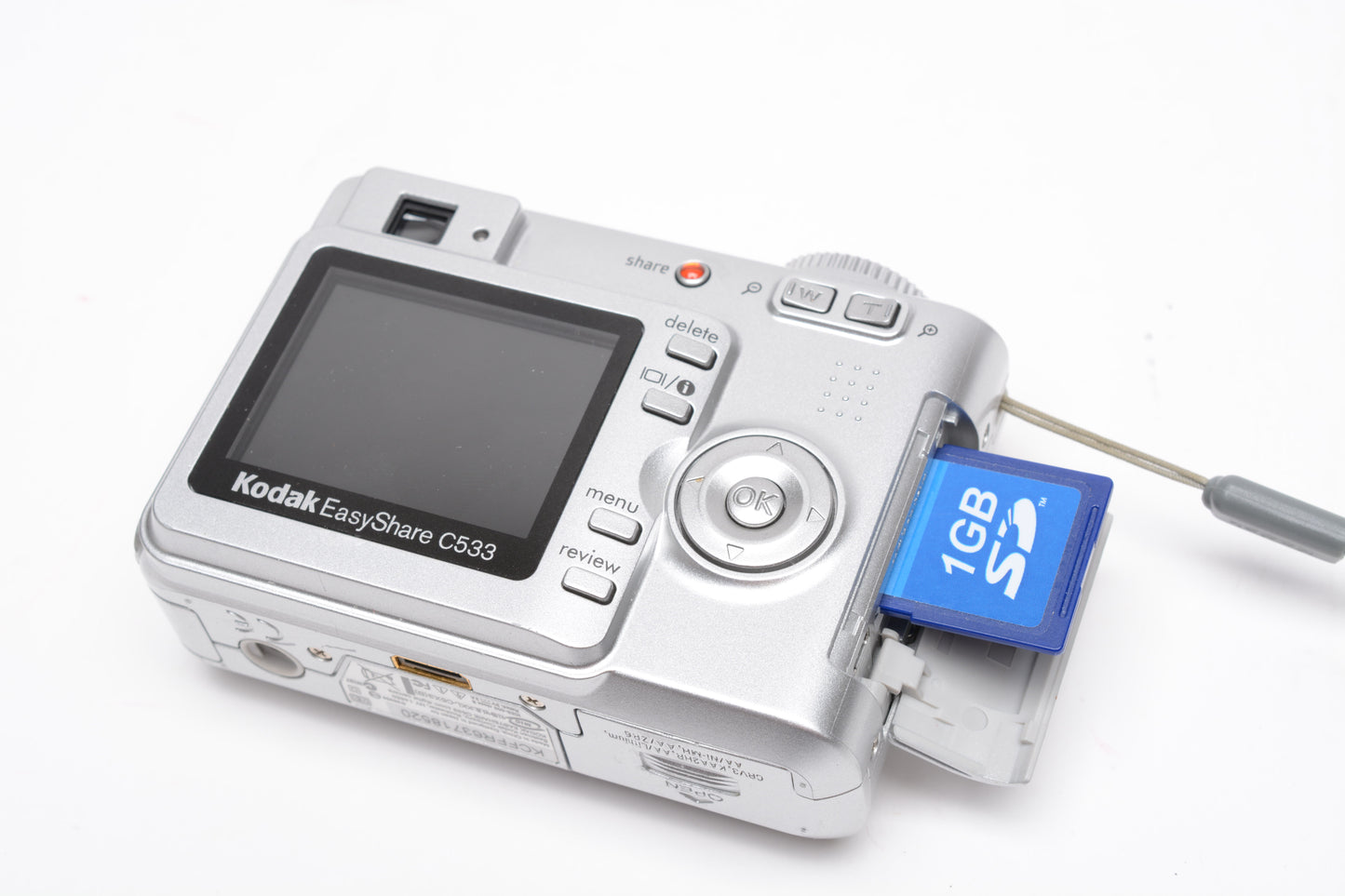 Kodak EasyShare C533 5MP Digital Point&Shoot + 1Gb SD card, Tested