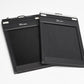 2X 4x5 Lisco Regal Film holder sheet film holders, Clean!