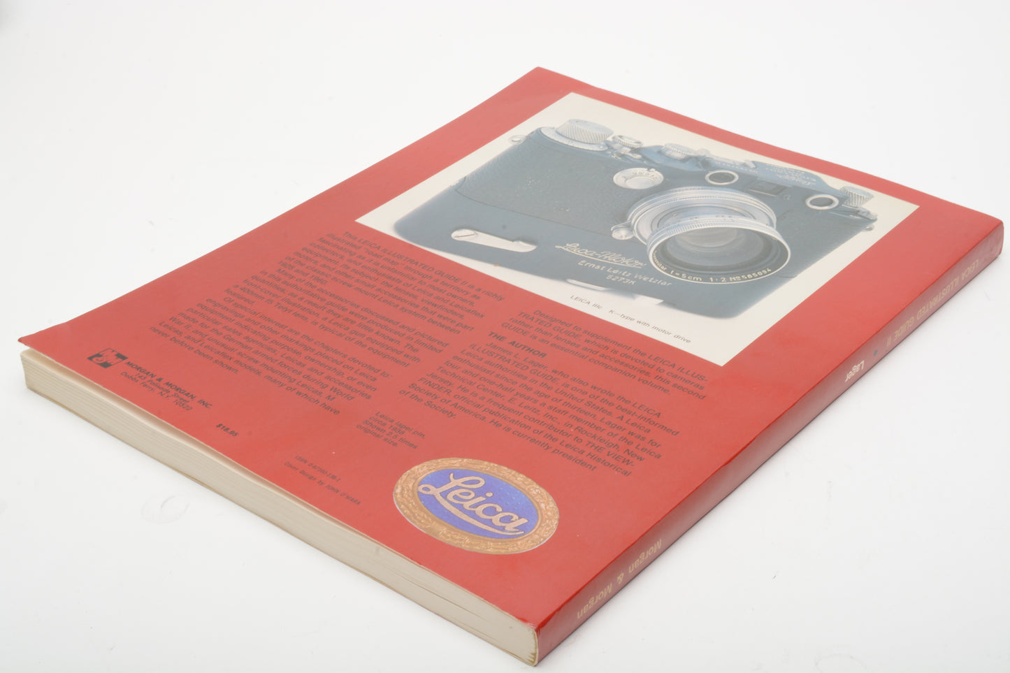 Leica Illustrated Guide II book by Lager, 256 pages, clean