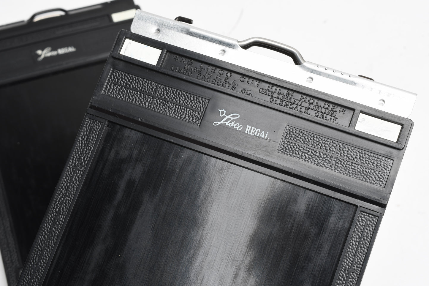 2X 4x5 Lisco Regal Film holder sheet film holders, Clean!