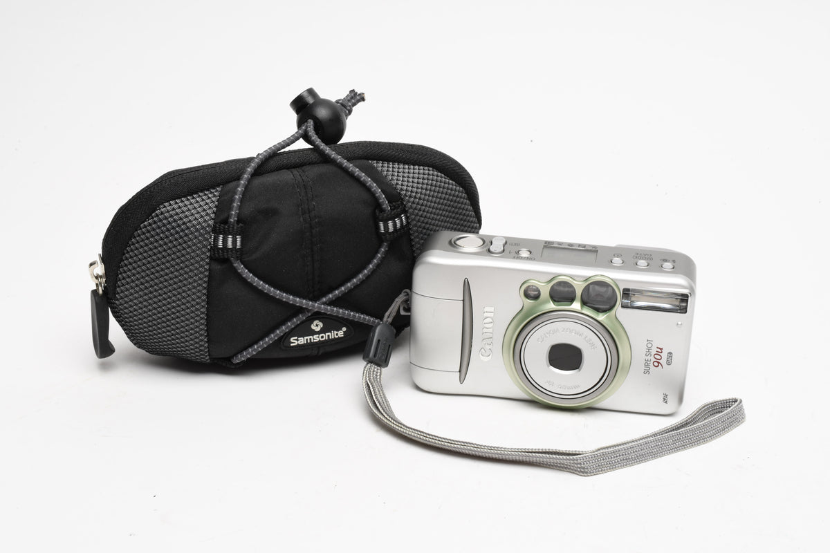 Canon SureShot 90u 35mm Point&Shoot camera w/38-90mm zoom, Great!