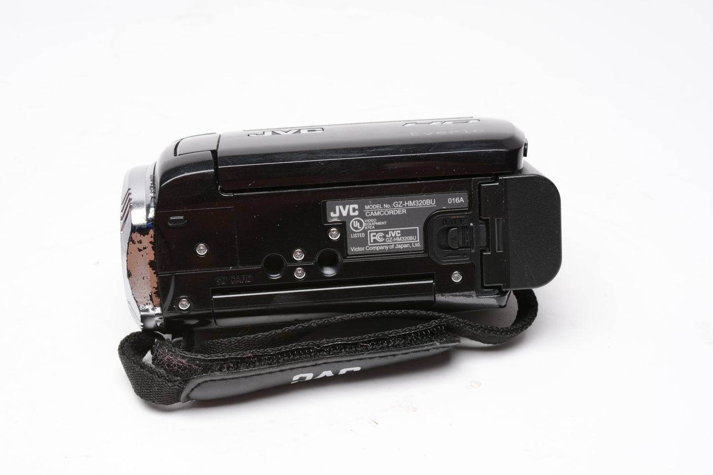JVC Everio GZ-HM320BU HD 8GB internal Digital Camcorder + SD, Tested