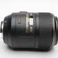 Nikon AF-S VR Micro-NIKKOR 105mm f2.8G IF-ED VR MFR# 2160, USA