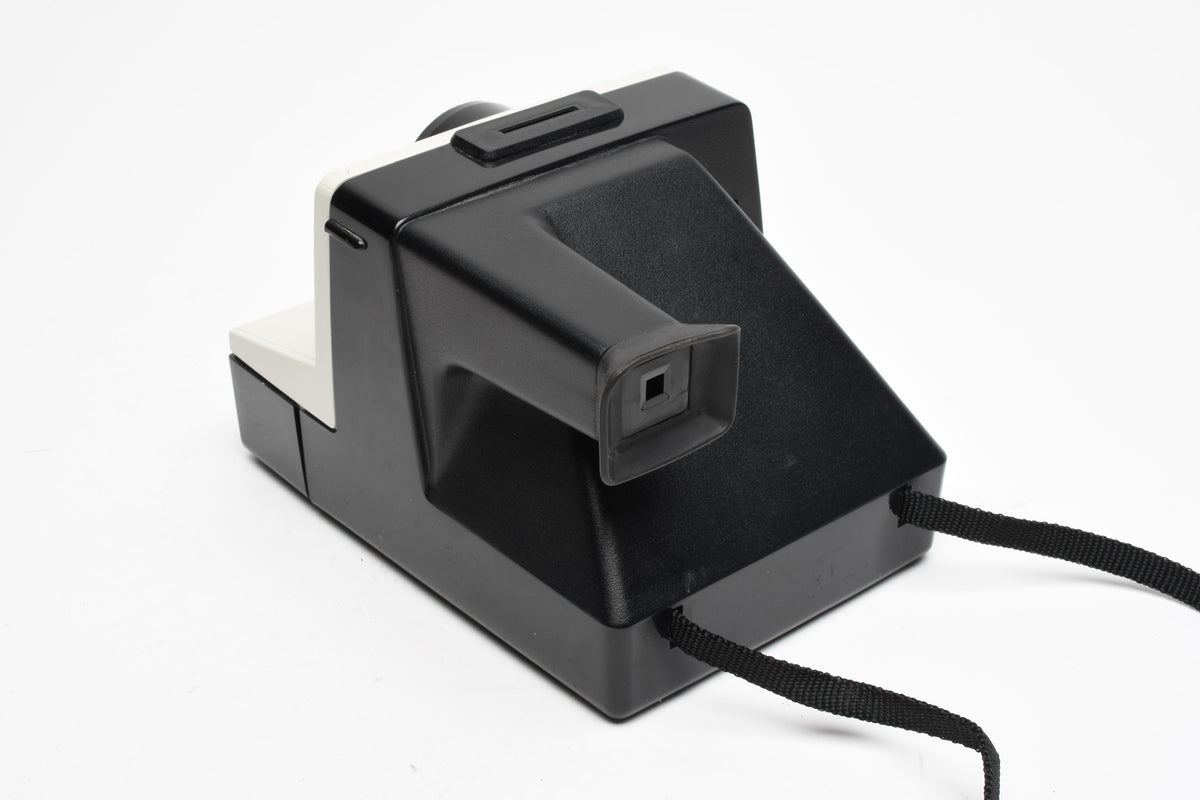 Polaroid One Step Land Instant camera w/rainbow stripe, Clean, Manual