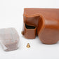 MegaGear Sony Alpha A6300, A6000 (16-50 mm) Eveready case, strap, (camel), New