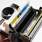 Polaroid One Step Land Instant camera w/rainbow stripe, Clean, Manual