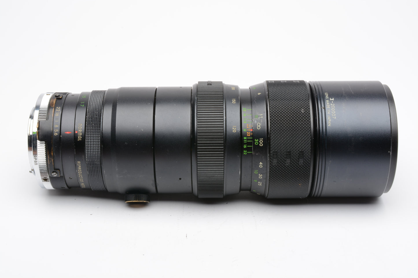 Sigma-XQ 120-300mm f5.6 Macro zoom lens, caps+UV filter, Nikon F (YS lens mount)