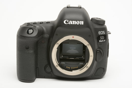 Canon EOS 5D Mark IV Body, Only 7 Acts!!, 2batts, charger, strap, never used - just tested
