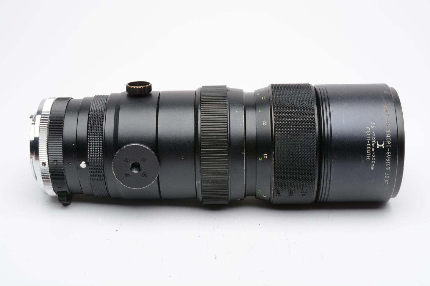 Sigma-XQ 120-300mm f5.6 Macro zoom lens, caps+UV filter, Nikon F (YS lens mount)