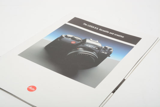 The Leica R5 Sales Brochure, Clean