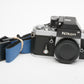Nikon F2 35mm SLR body w/DP-1 finder, very clean & accurate, Timeless