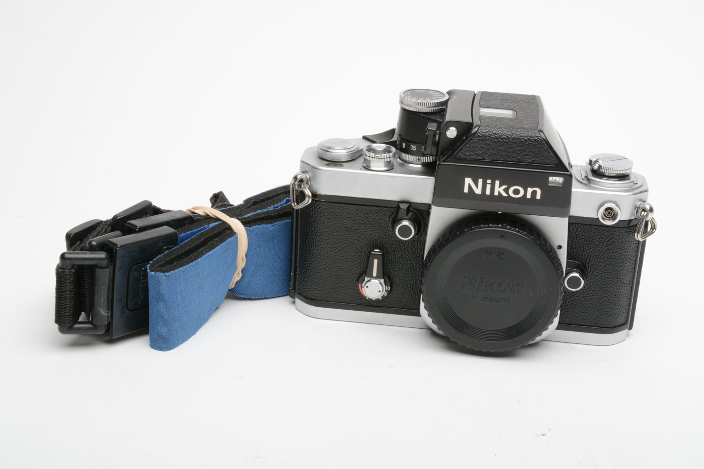 Nikon F2 35mm SLR body w/DP-1 finder, very clean & accurate, Timeless