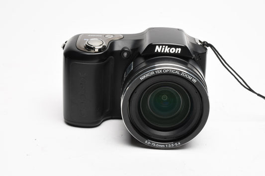 Nikon Coolpix L100 10MP Digital Point&Shoot camera, strap+manual, Great!