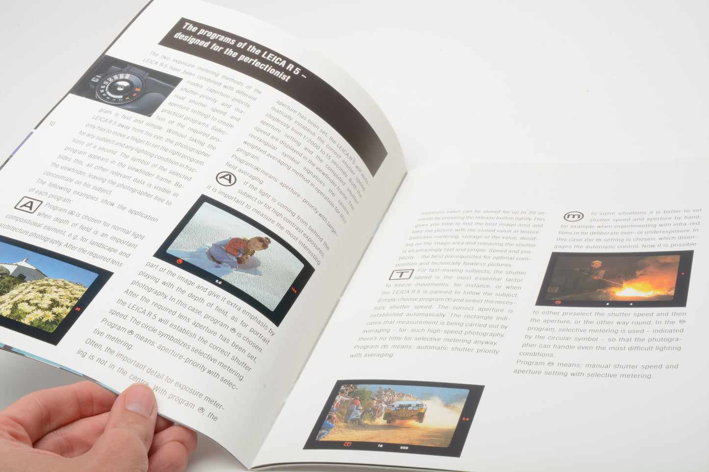 The Leica R5 Sales Brochure, Clean