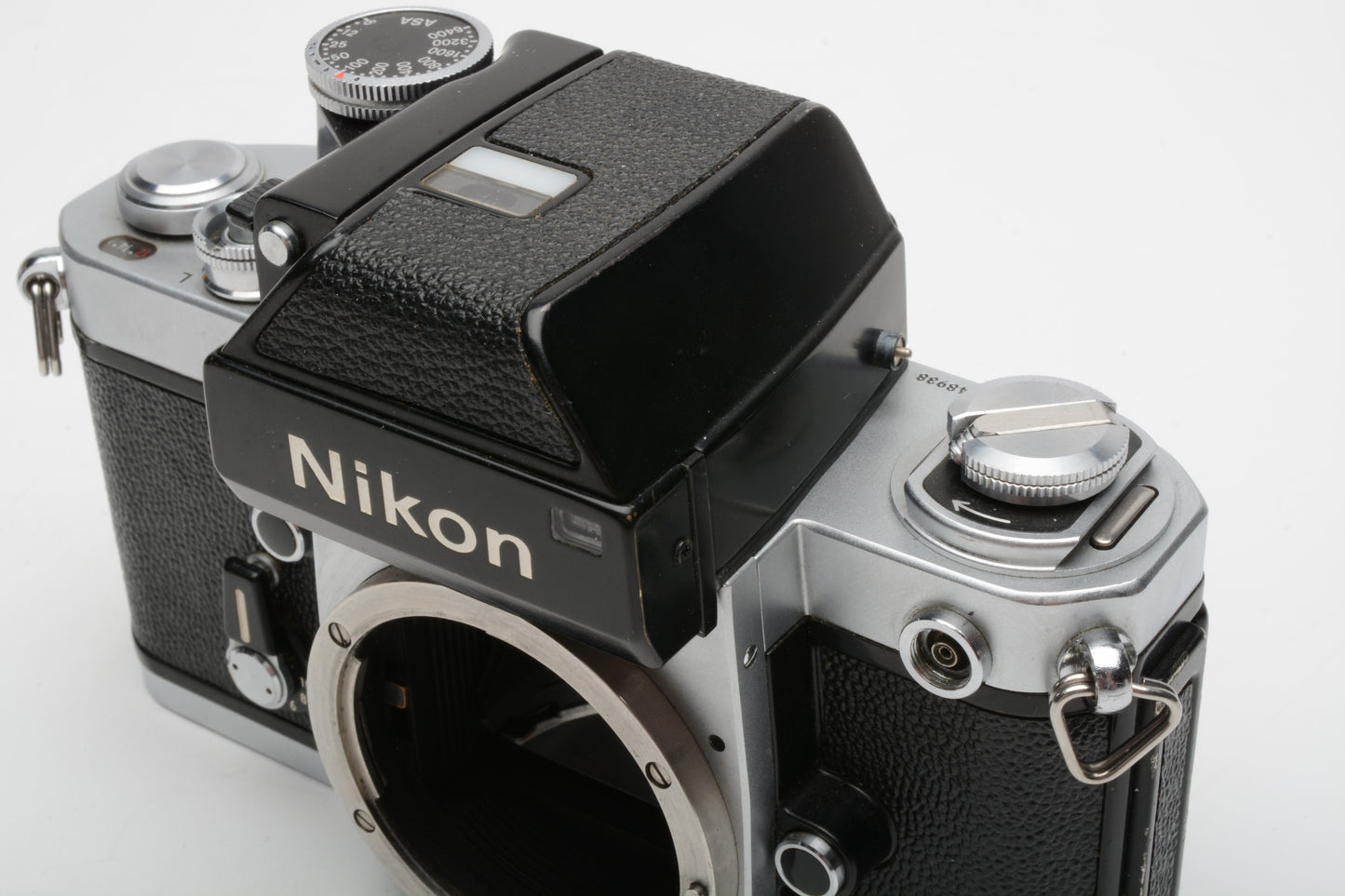 Nikon F2 35mm SLR body w/DP-1 finder, very clean & accurate, Timeless