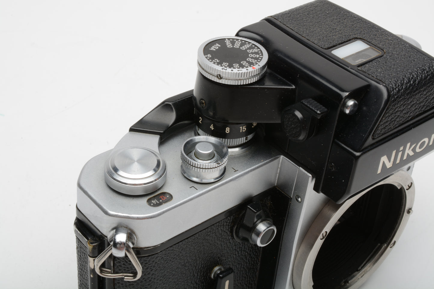 Nikon F2 35mm SLR body w/DP-1 finder, very clean & accurate, Timeless