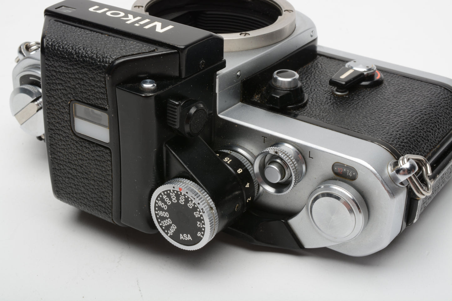 Nikon F2 35mm SLR body w/DP-1 finder, very clean & accurate, Timeless