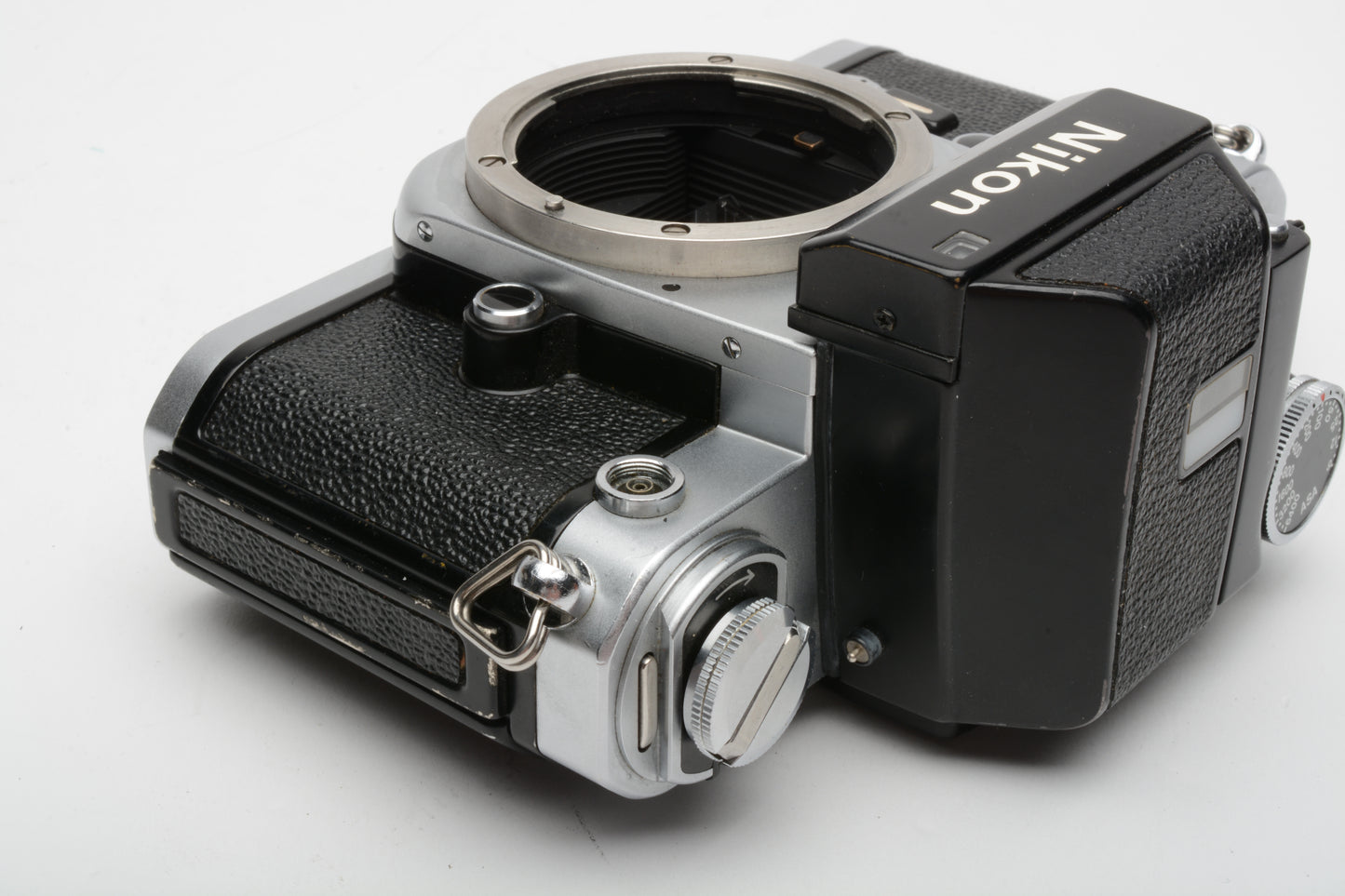 Nikon F2 35mm SLR body w/DP-1 finder, very clean & accurate, Timeless