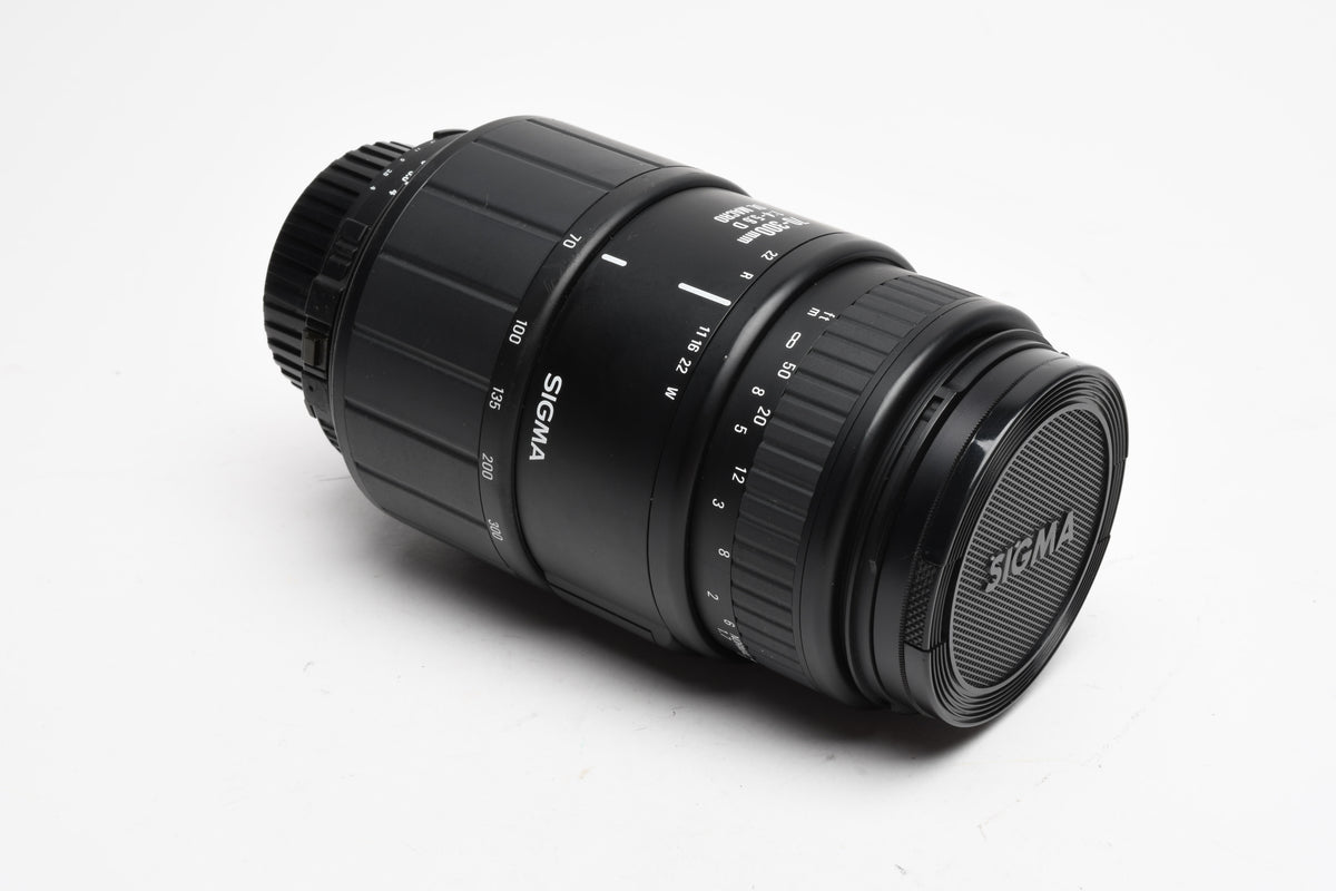 Sigma AF 70-300mm f4-5.6D DL Macro for Nikon, UV, Pouch, *Read