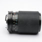 Tokina 35-135mm f3.5-4.5 zoom lens for Nikon F Ai-S Mount, caps + UV