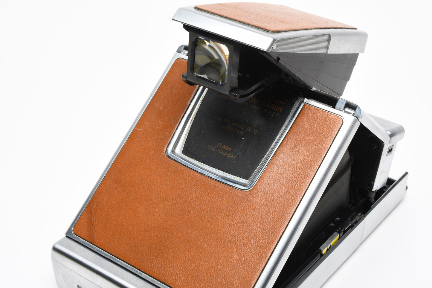 Polaroid SX70 Land Camera, film tested, Clean!