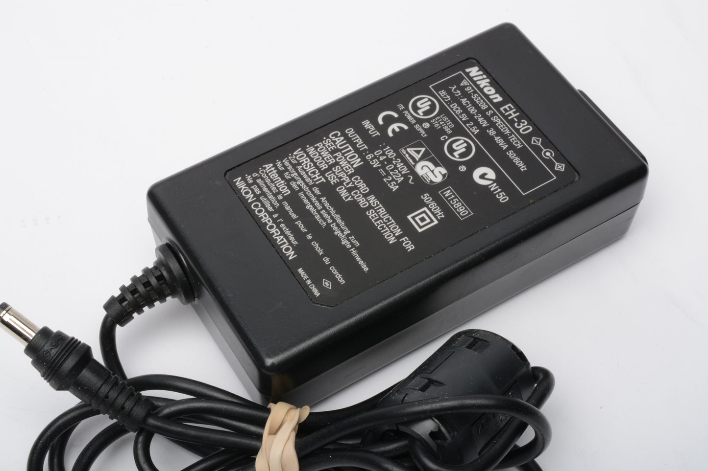 Nikon EH-30 (U) AC Adapter Power Supply for Coolpix 800 900 950 Cameras - Genuine