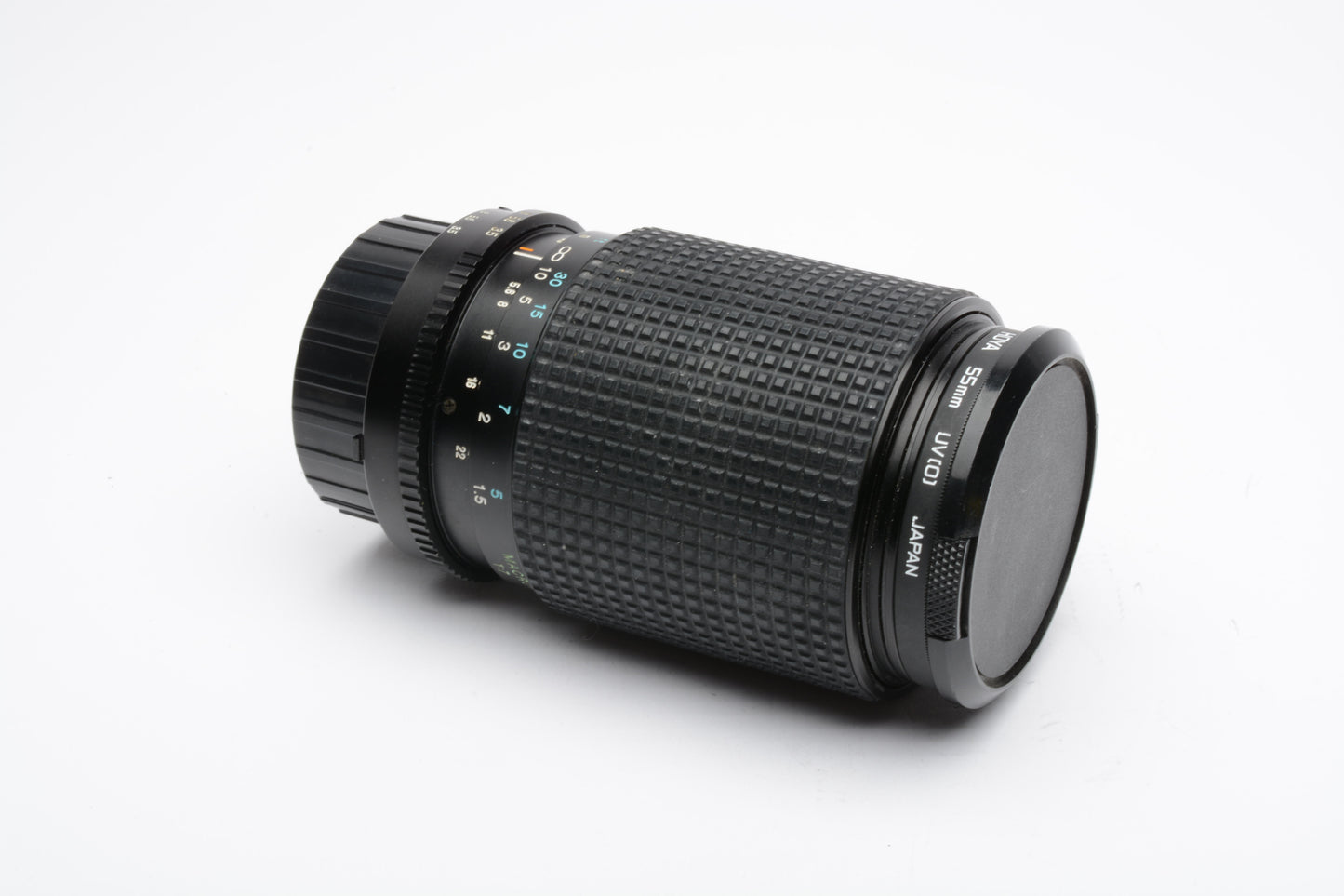 Tokina 35-135mm f3.5-4.5 zoom lens for Nikon F Ai-S Mount, caps + UV