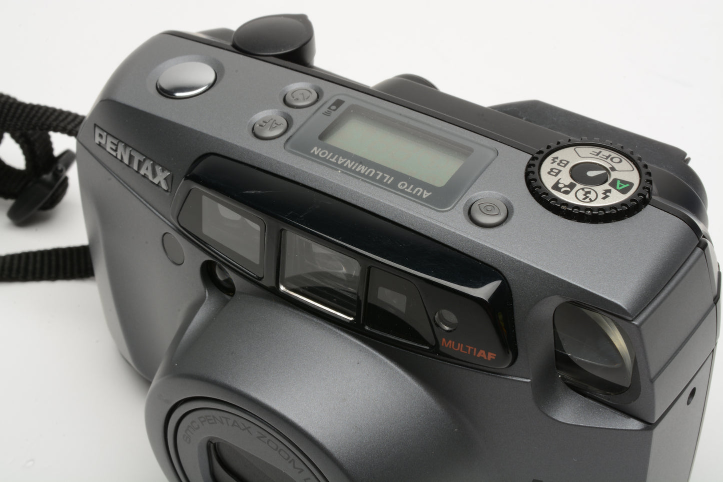 Pentax IQZoom 160 35mm Point&Shoot Camera w/38-160mm zoom, tested, very clean