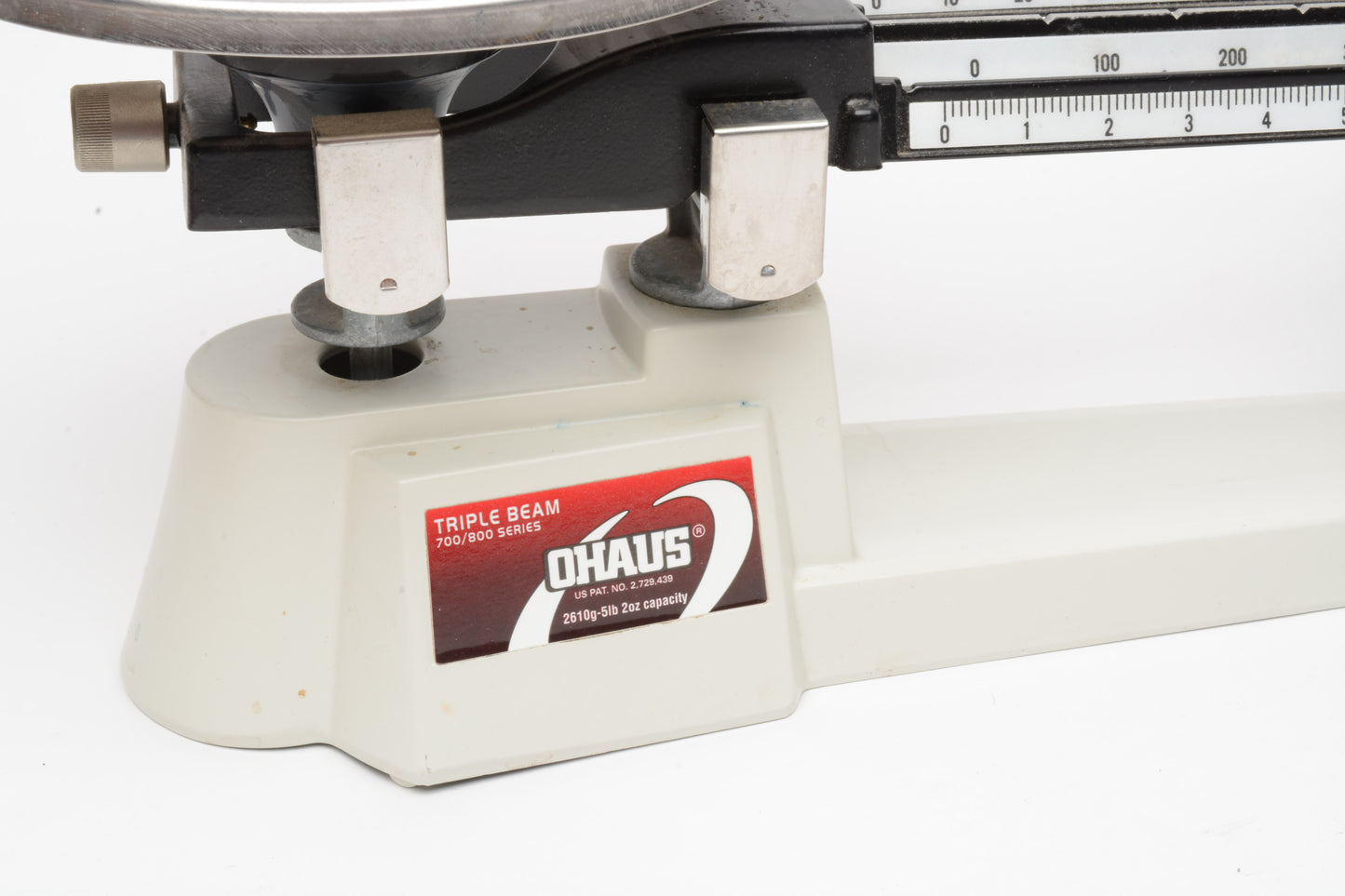 Ohaus tripple beam scale 700/800 series balance, very clean