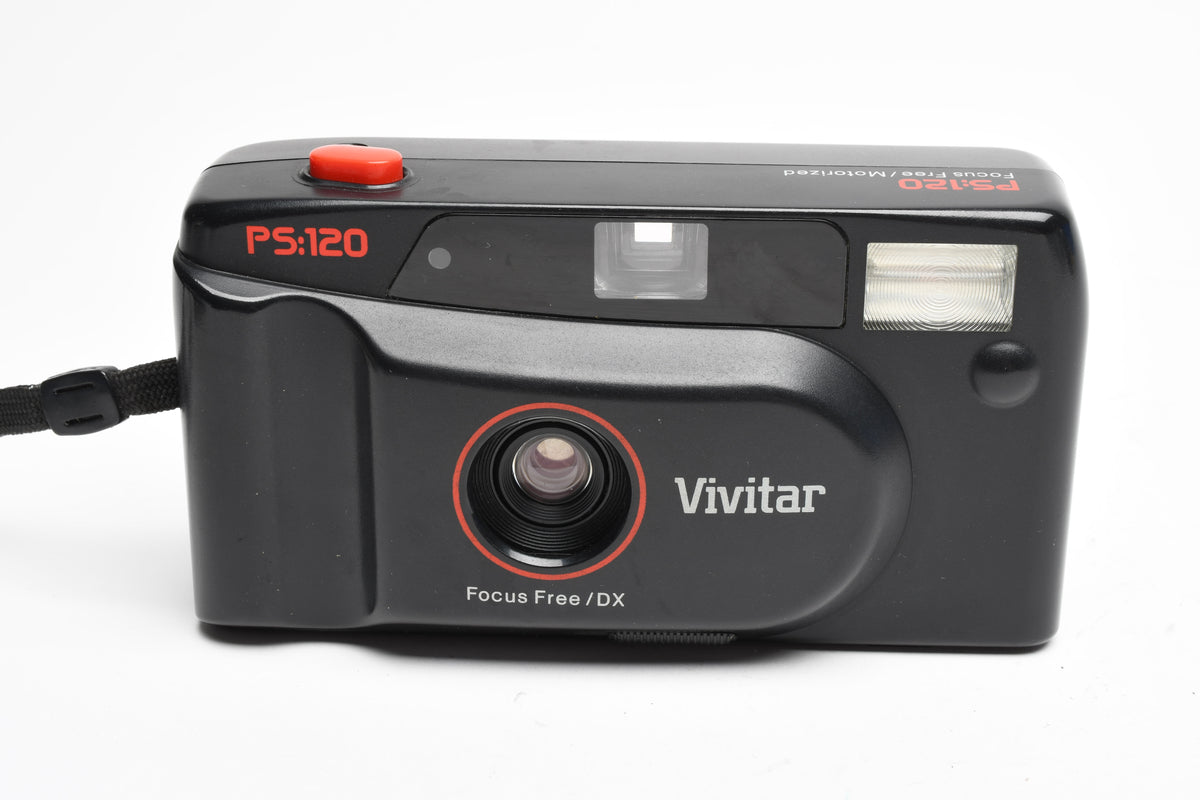 Vivitar PS120 35mm Point&Shoot camera, Tested, Great w/Manual