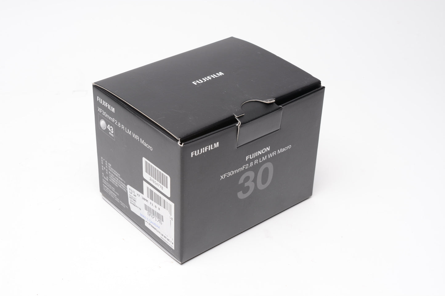 Fujifilm Fujinon XF 30mm f2.8 R LM WR Macro, Mint, Boxed + UV