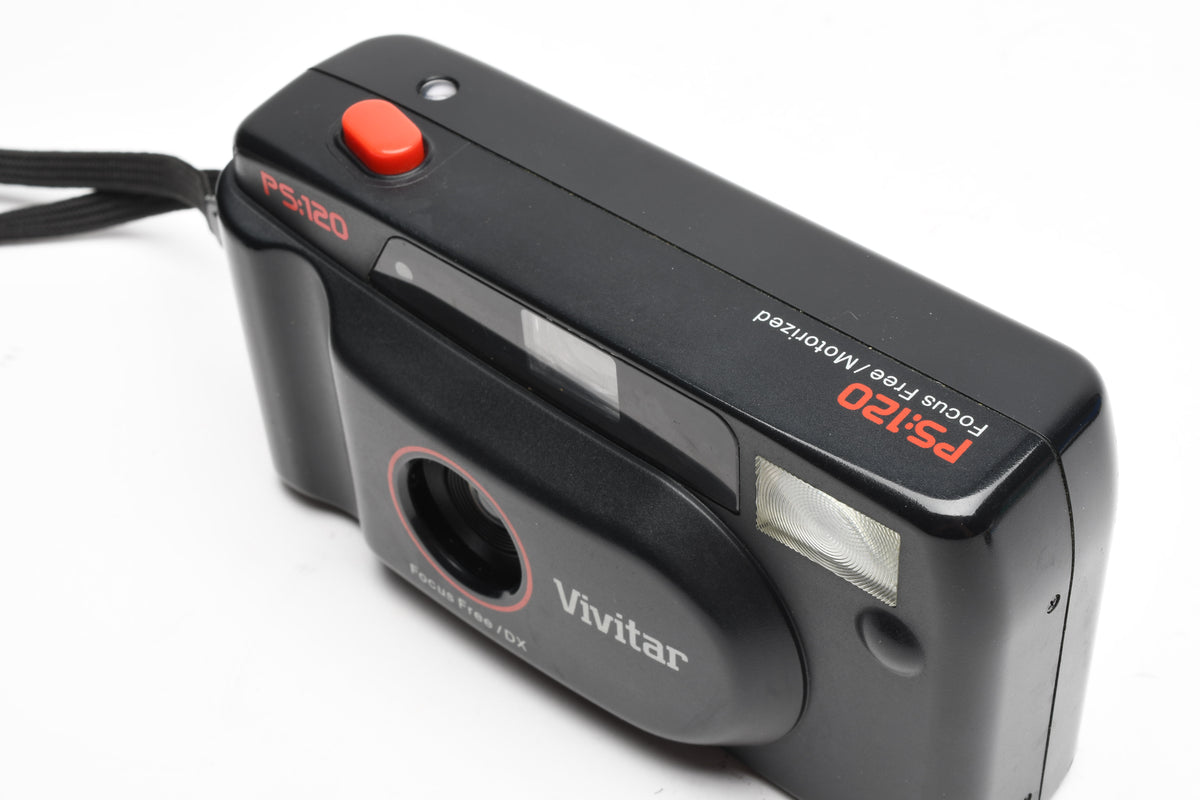 Vivitar PS120 35mm Point&Shoot camera, Tested, Great w/Manual