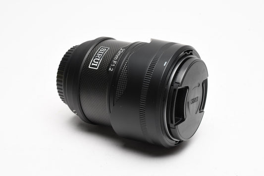 Sirui Sniper 23mm f1.2 Autofocus Lens Sony E-Mount, Hood+Caps, Mint-