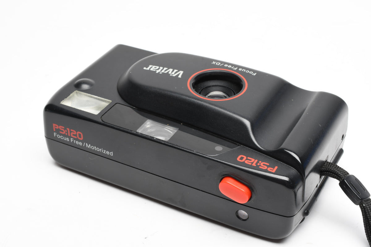Vivitar PS120 35mm Point&Shoot camera, Tested, Great w/Manual