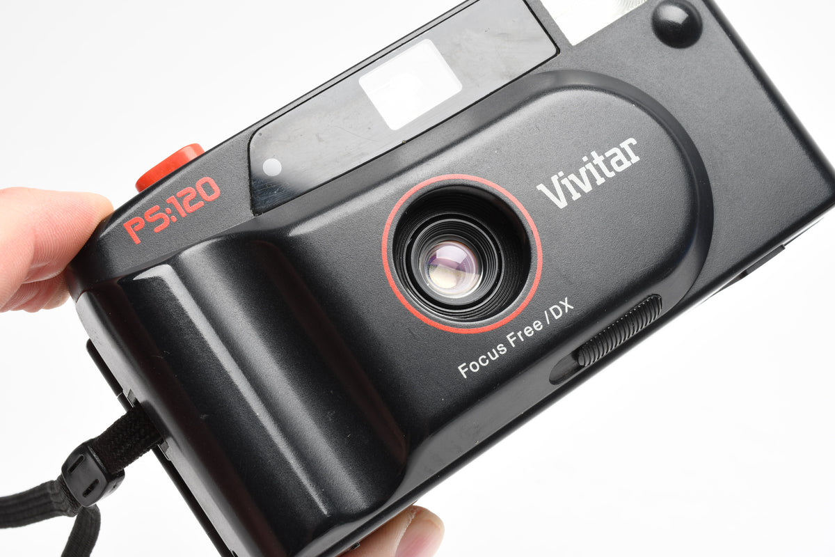 Vivitar PS120 35mm Point&Shoot camera, Tested, Great w/Manual