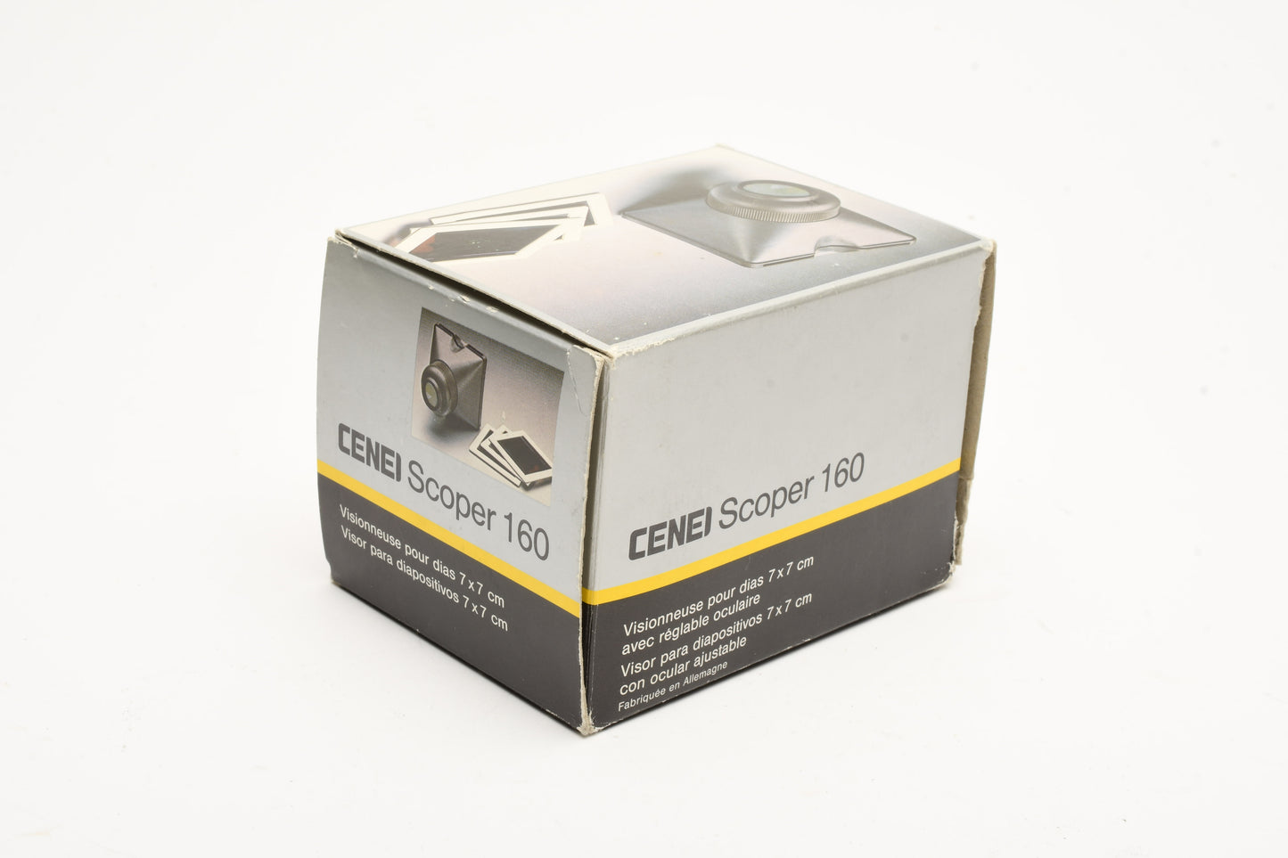 Cenei scope 160 viewer for 2 1/4 slides, Nice and clean, boxed