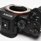 Sony A7 III Mirrorless Body, batt+charger, 9172 Acts! Mint-