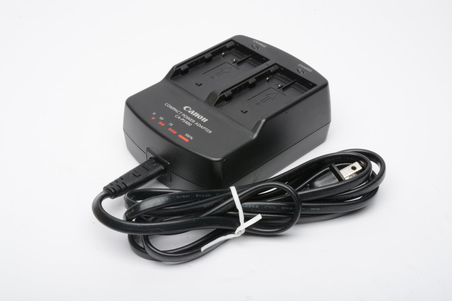 Canon CA-PS400 dual charger  for 2X BP-511 batteries - Genuine