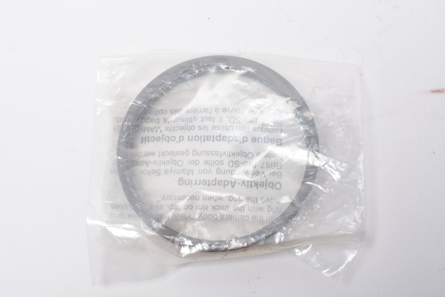 Mamiya Lens Mount Adapter Ring (C Lens To Pro SD/RZ), New