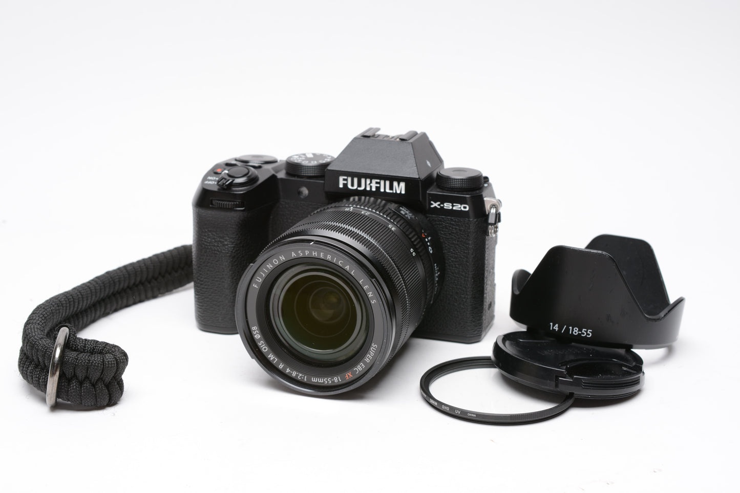 Fujifilm X-S20 26.1MP Camera w/XF 18-55mm f2.8-4 R LM Kit, Mint-, Boxed